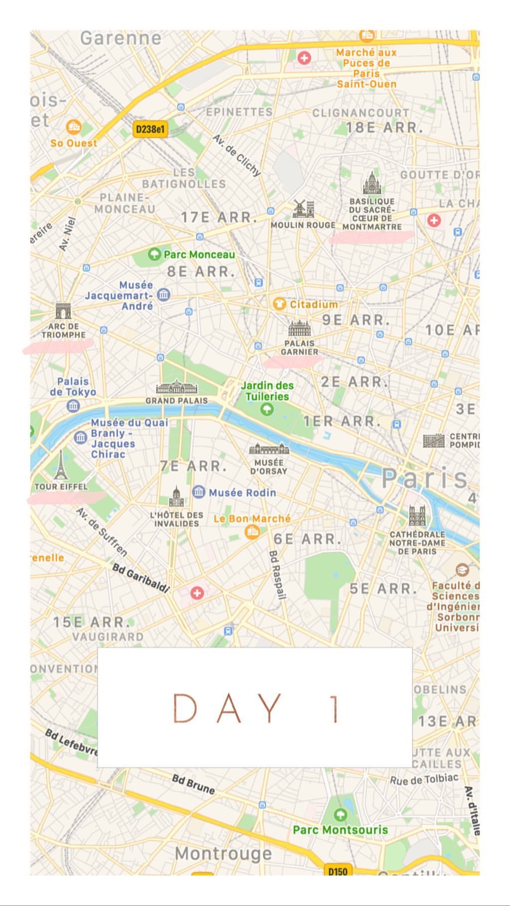 paris guide 2 day itinerary few days in
